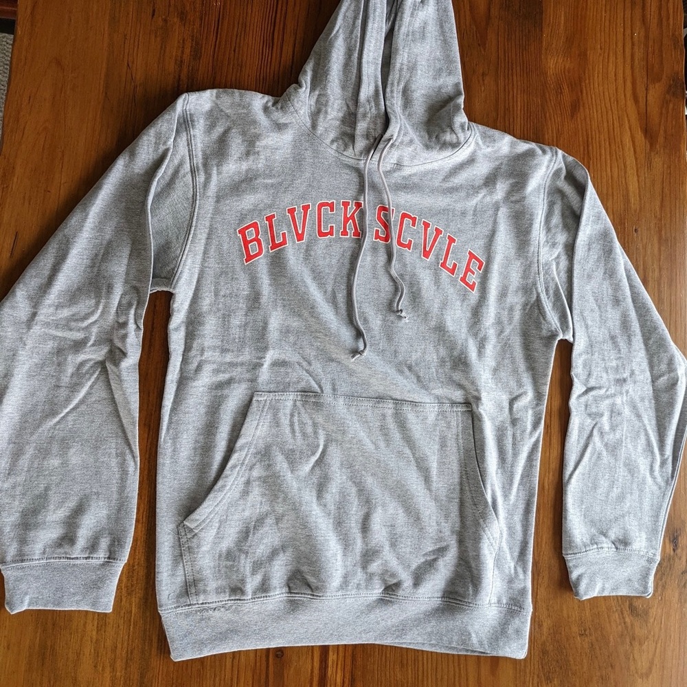 Black Scale Hoodie NWOT